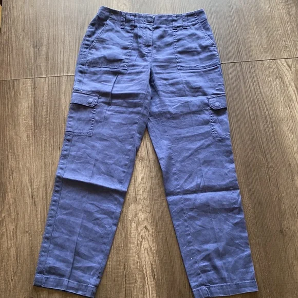 CHICO’S| womens crop cargo pants - Picture 1 of 12
